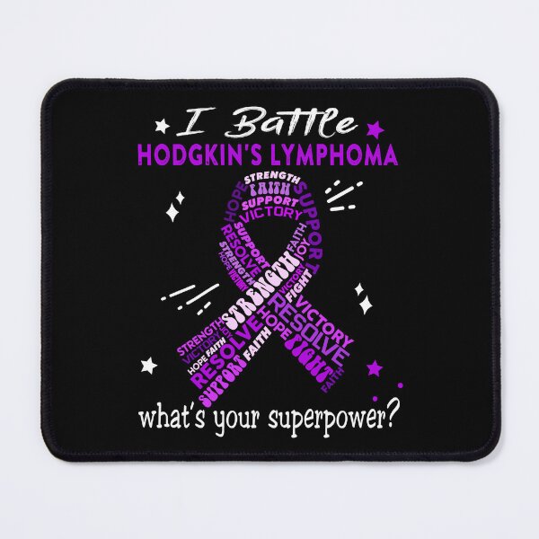 Item preview, Hodgkin's Lymphoma Warrior, I Battle Hodgkin's Lymphoma What's Your Superpower? designed and sold by Greggwillard.