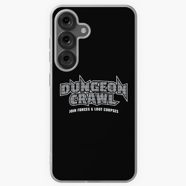 Vista previa del artículo con la obra «Dungeon Crawl Une fuerzas y saquea cadáveres», diseñado y vendido por DnlDesigns.