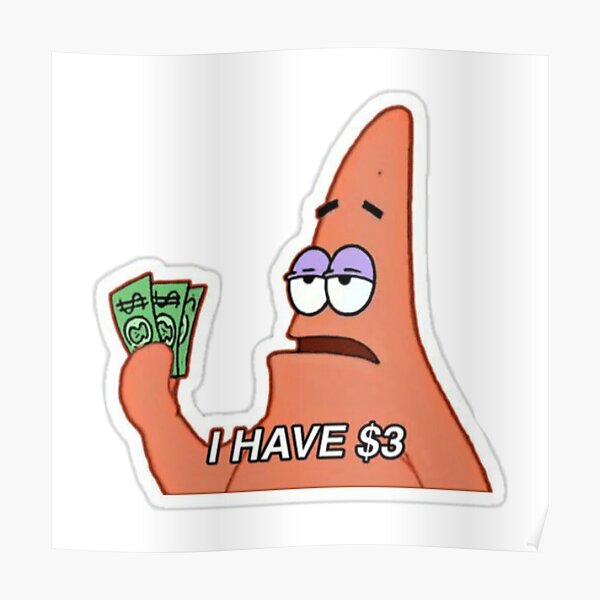 Patrick Meme Poster For Sale By Eva Aestheticcc Redbubble 2948