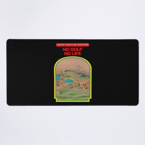 Item preview, No Golf No Life AI Generated Art designed and sold by patricklevar.