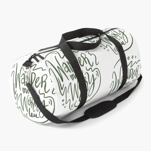 Item preview, Wander More Worry Less Green 5 designed and sold by lineartdesigns.
