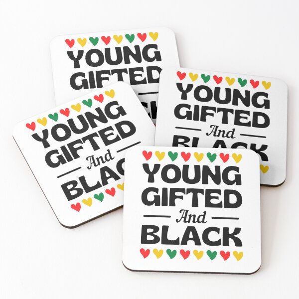 Item preview, Young Gifted And Black Africa American Quotes designed and sold by chetan786.