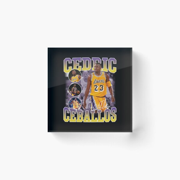 Item preview, Cedric Ceballos Basketball Signature Vintage Retro 80s 90s Rap Style Perfect Gift For Basketball Lovers designed and sold by AdalineFranecki.