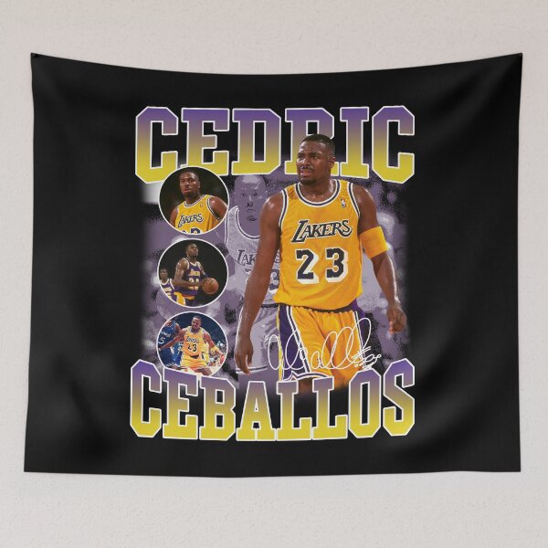 Item preview, Cedric Ceballos Basketball Signature Vintage Retro 80s 90s Rap Style Perfect Gift For Basketball Lovers designed and sold by AdalineFranecki.