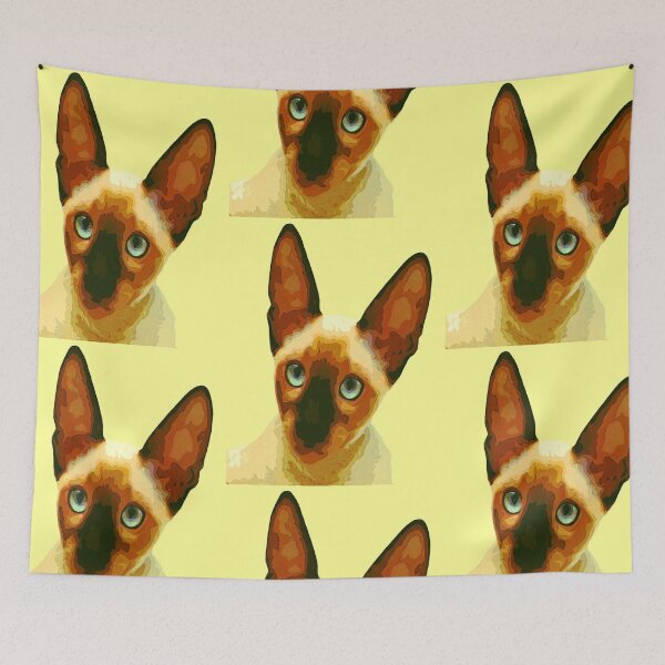 Item preview, Siamese cat Сolor print designed and sold by artdragongift 15.