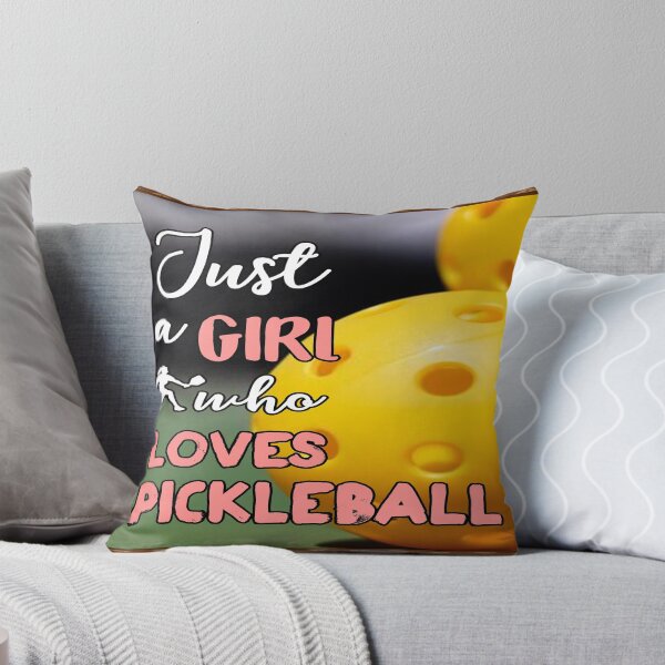 Item preview, Just A Girl Who Loves Pickleball designed and sold by SweetPea49.