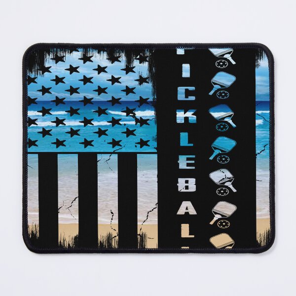 Item preview, Pickleball Flag USA Sea designed and sold by SweetPea49.