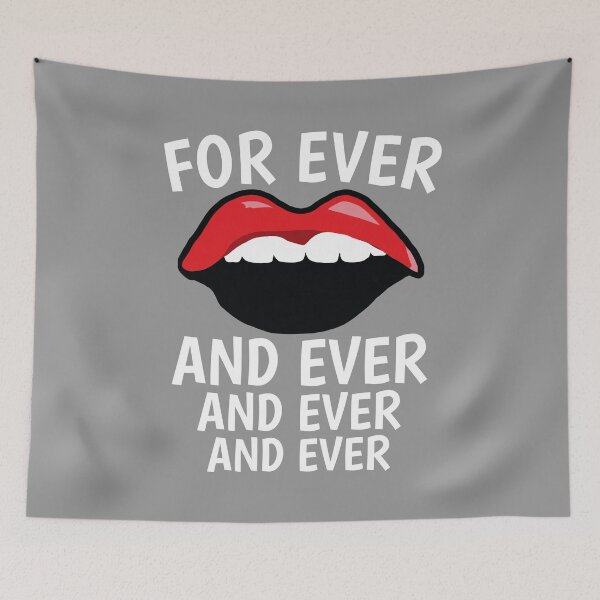 Item preview, Mouth with a hearty saying designed and sold by vibeno1.