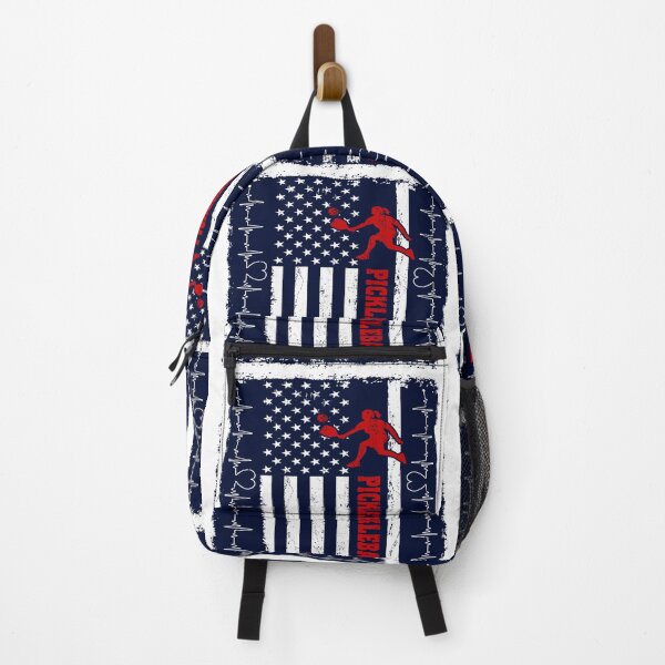 Item preview, PICKLEBALL AMERICA FLAG NAVY designed and sold by SweetPea49.