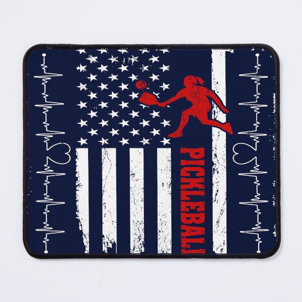 Item preview, PICKLEBALL AMERICA FLAG NAVY designed and sold by SweetPea49.