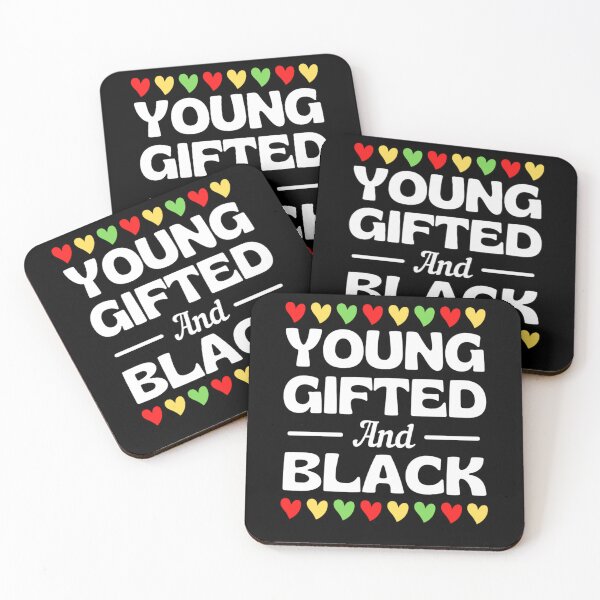 Item preview, Young Gifted And Black Africa American Quotes designed and sold by chetan786.