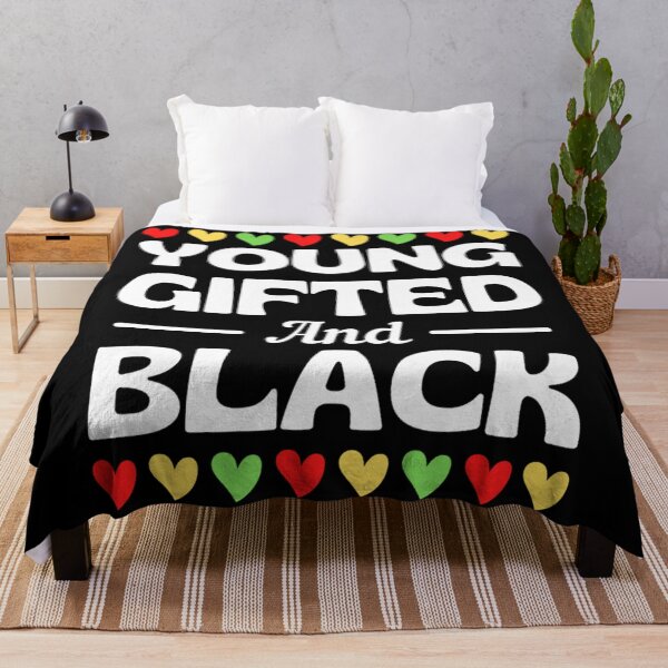 Item preview, Young Gifted And Black Africa American Quotes designed and sold by chetan786.