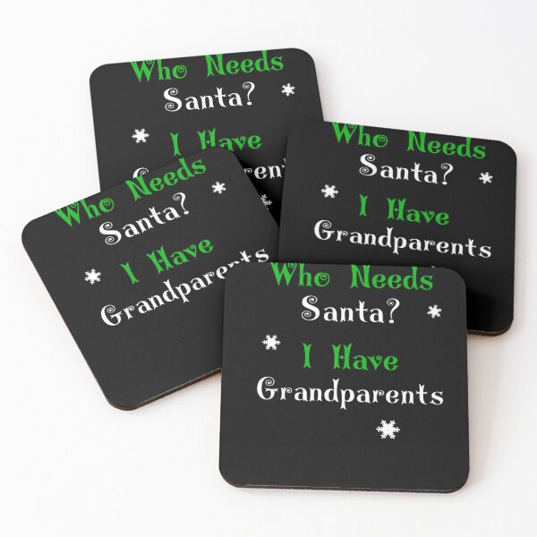 Item preview, Who Needs Santa Funny Sarcastic Christmas Quote Gift designed and sold by LeviOrtiz5623.