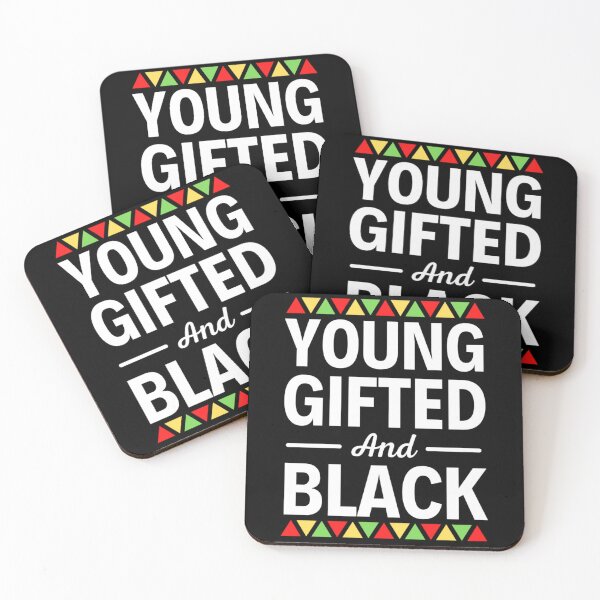 Item preview,  Young Gifted And Black Africa American Quotes designed and sold by chetan786.