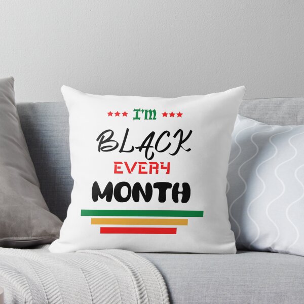 Item preview, Soy negro todos los meses designed and sold by JayliIvan.