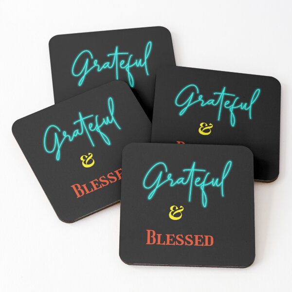Item preview, Grateful & blessed! designed and sold by DeversDesigns.