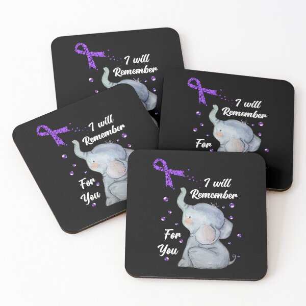 Item preview, Elephant I Will Remember For You Alzheimers Awareness designed and sold by Anderson456.