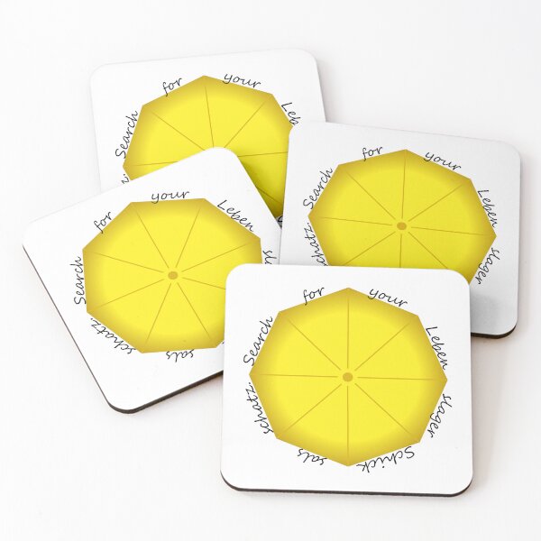Item preview, Lebenslagerschicksalsschatz yellow umbrella designed and sold by CamilaDavison.