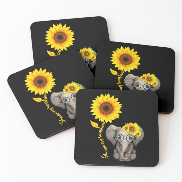 Item preview, Elephant sunflower you are my sunshine designed and sold by Anderson456.