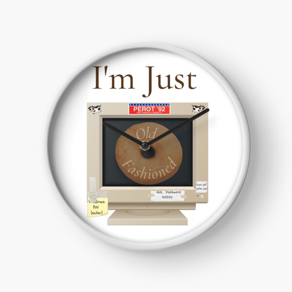 Item preview, I'm just old fashioned retro desktop computer monitor donut  designed and sold by Tex Murphy.