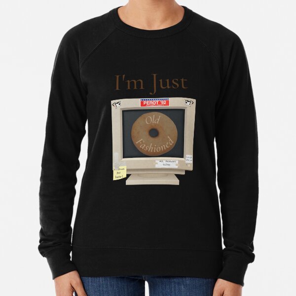 Item preview, I'm just old fashioned retro desktop computer monitor donut  designed and sold by Tex Murphy.