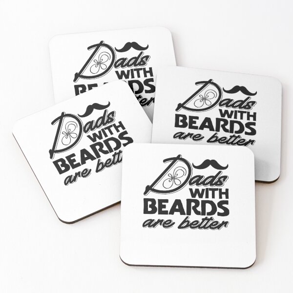 Item preview, DADS WITH DEARDS ARE BETTER designed and sold by JokerH.