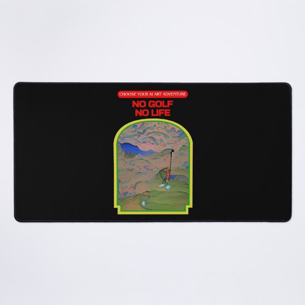 Item preview, No Golf No Life AI Generated Art designed and sold by patricklevar.