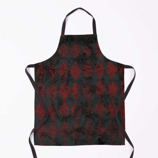 Item preview, Red and Black Harlequin Diamonds Goth Clowncore Circuscore designed and sold by PirateAvocado.