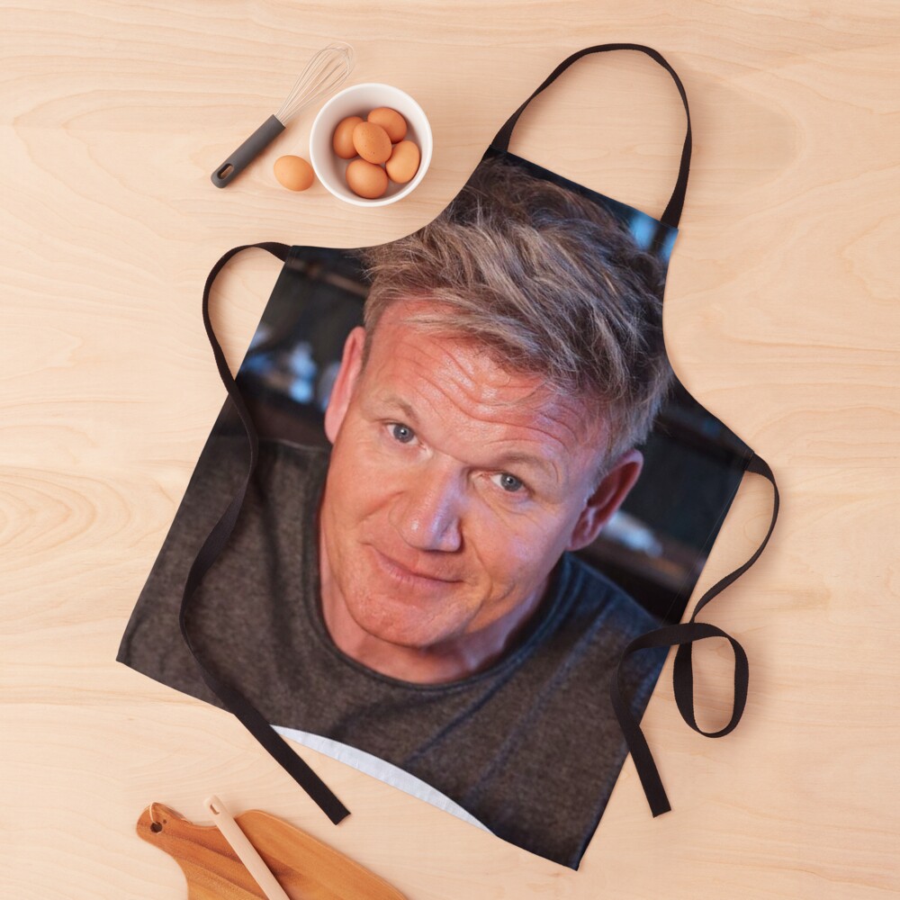 "Gordon Ramsay" Apron for Sale by fadedroses94 Redbubble