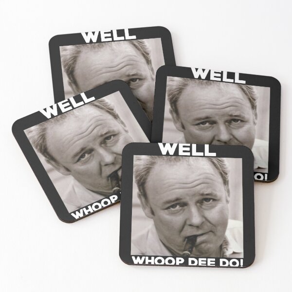 Item preview, Archie Bunker Funny 70s Tv Quote Whoop Dee Do Fan Vintage Men Gift Tee designed and sold by mytowewifu553.