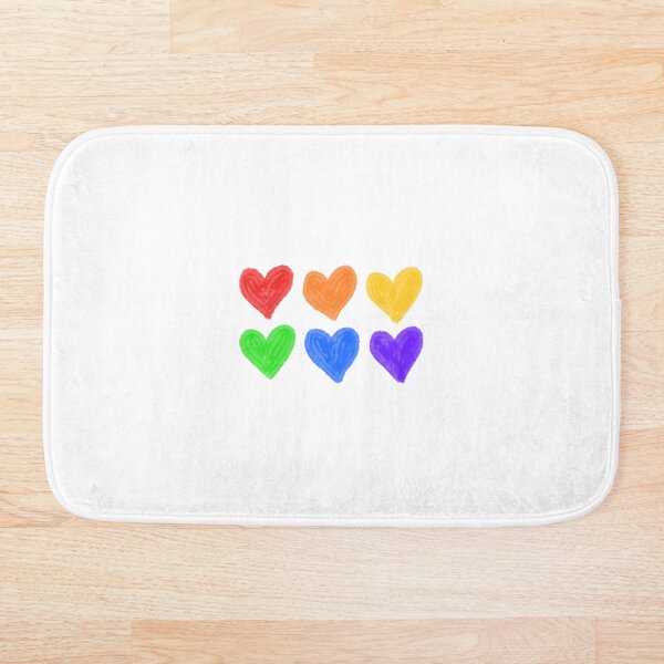 Item preview, Rainbow love heart collage  designed and sold by AMSee.