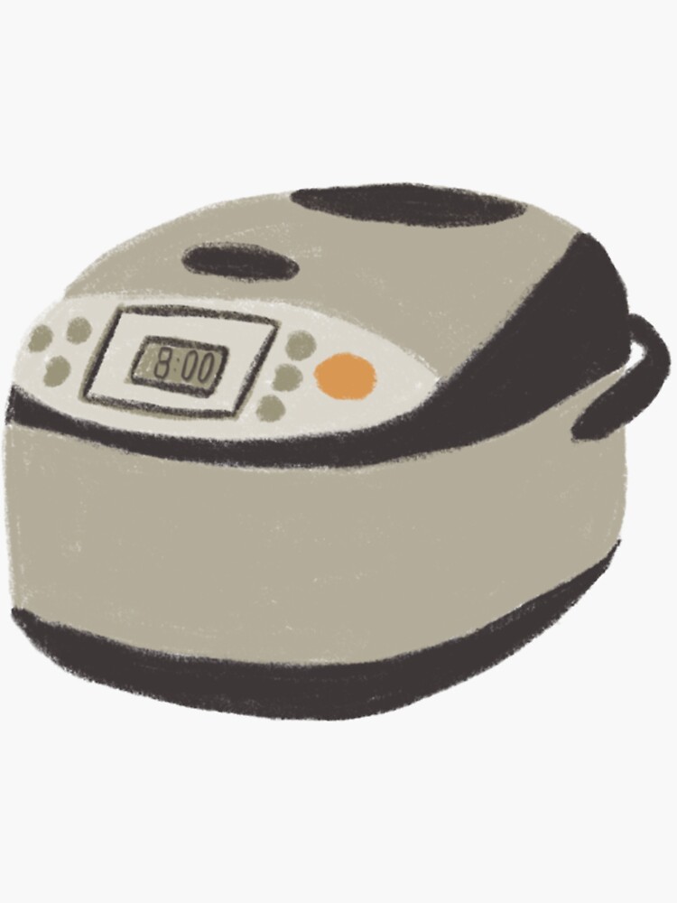 Rice Cooker Sticker — San José Made