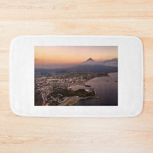 Item preview, Mayon Volcano sunset sunrise birds eye view  designed and sold by Pabalonshop.