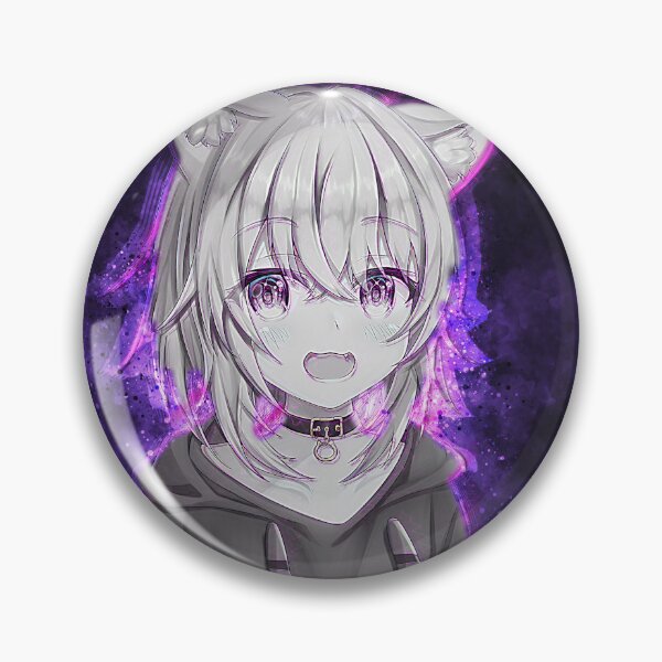 Item preview, Hololive - Nekomata Okayu designed and sold by WaifuFury.