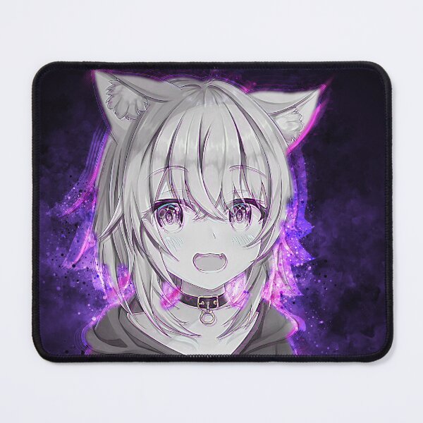 Item preview, Hololive - Nekomata Okayu designed and sold by WaifuFury.