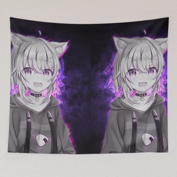 Item preview, Hololive - Nekomata Okayu designed and sold by WaifuFury.