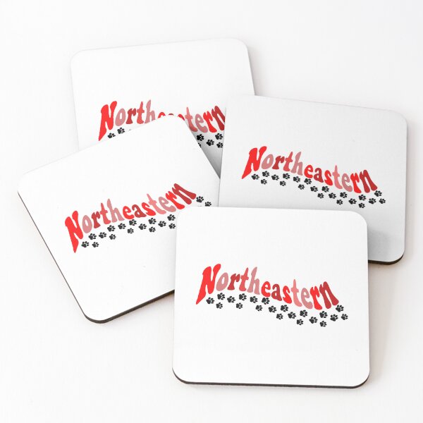 Item preview, NEU Huskies Paw Prints designed and sold by grayolivia-.