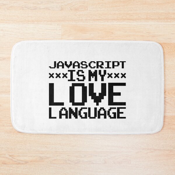 Item preview, JavaScript Is My Love Language designed and sold by Malwears.