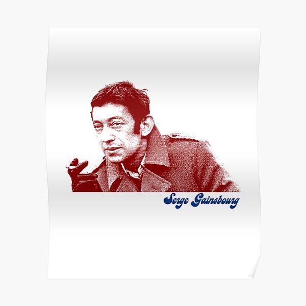 Serge Gainsbourg Poster