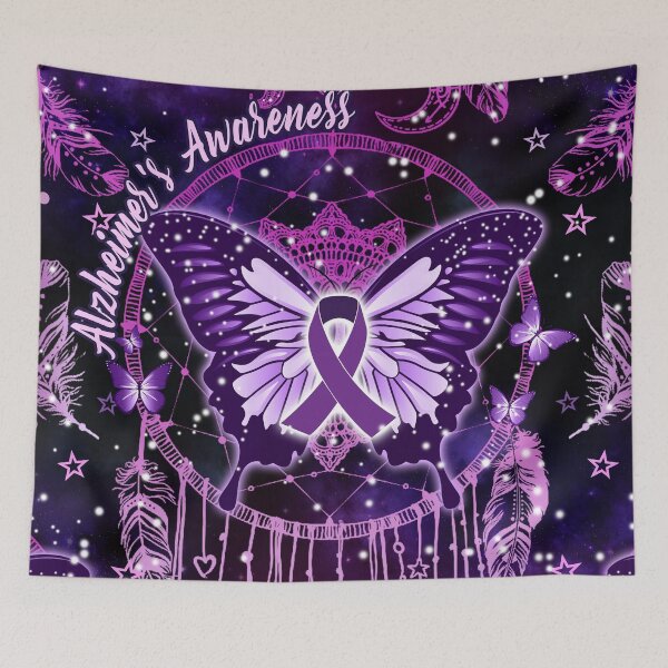 Item preview, ALZHEIMER'S AWARESS PURPLE designed and sold by chanchan79.