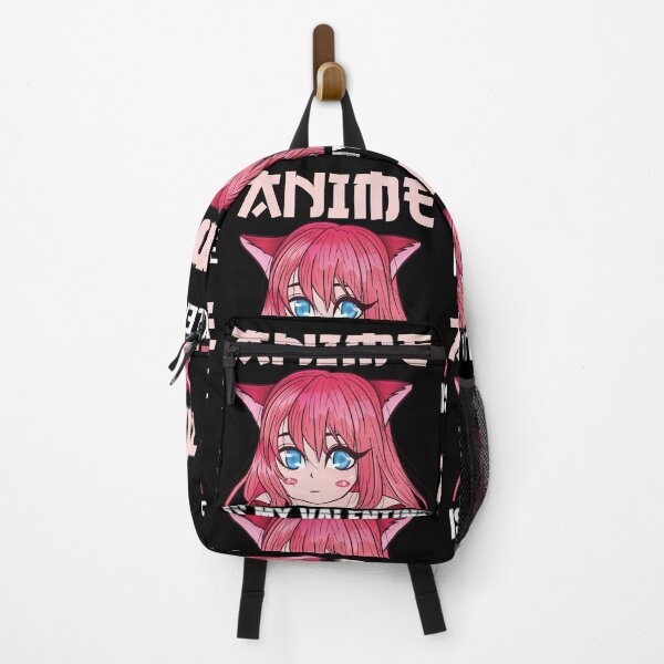Item preview, I Only Care About Anime Valentines Day Kawaii Girl designed and sold by GravitiTees.