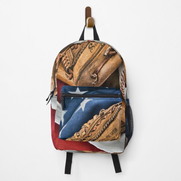 Item preview, baseball and flag wallpaper designed and sold by chanchan79.