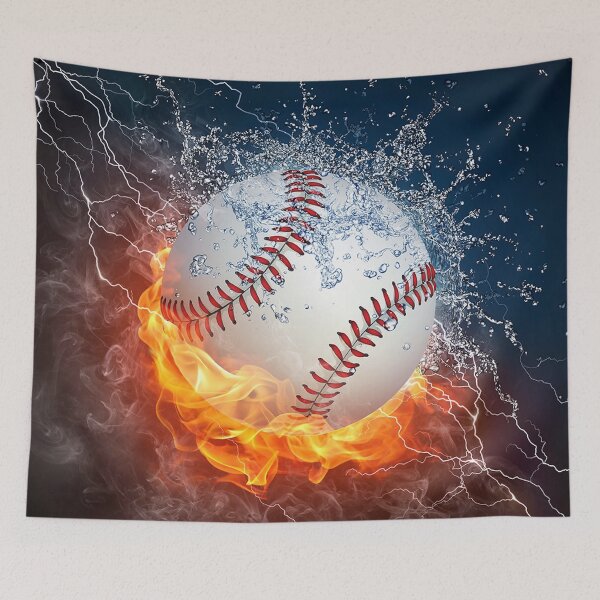 Item preview, BASEBALL WALLPAPER designed and sold by chanchan79.