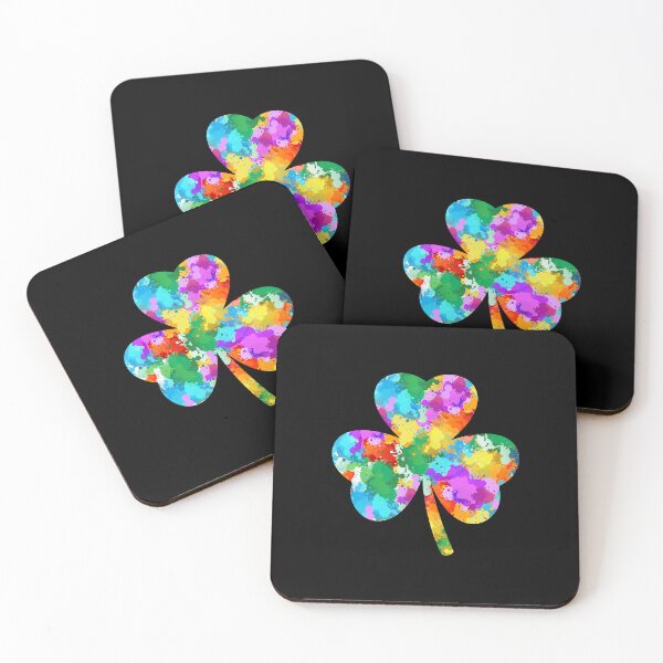 Item preview, Irish Shamrock Watercolor Art designed and sold by SweetTea4U.