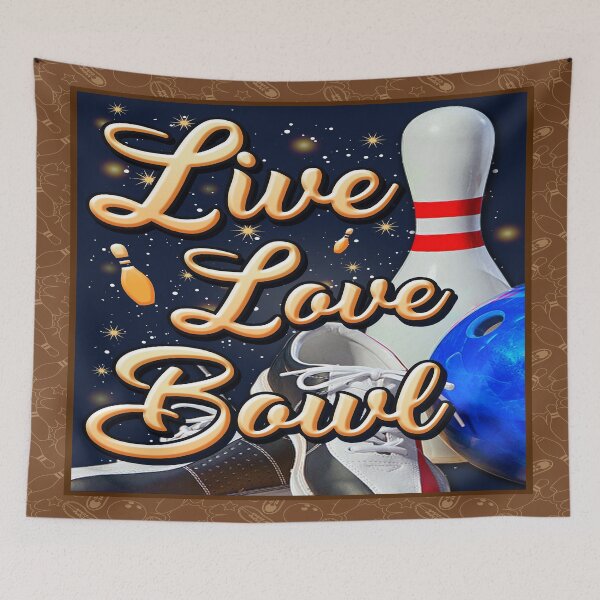 Item preview, BOWLING- LIVE LOVE  designed and sold by chanchan79.