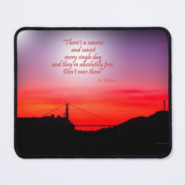 Item preview, Golden Gate Sunset designed and sold by Charmiene Maxwell-Batten.