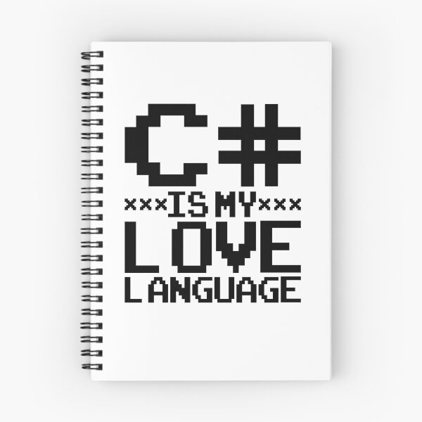 Item preview, C# Is My Love Language designed and sold by Malwears.
