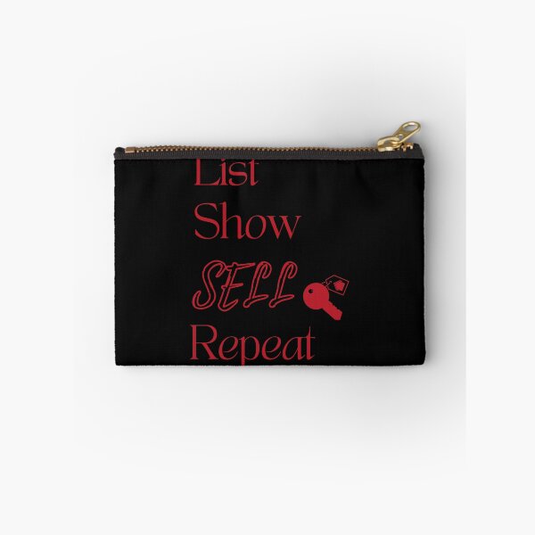 Item preview, List Show Sell Repeat Real Estate Agent designed and sold by jrobdesignz.