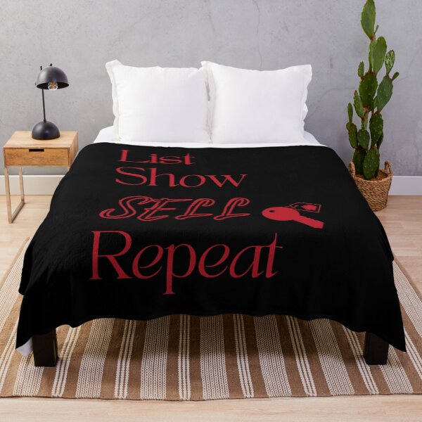 Item preview, List Show Sell Repeat Real Estate Agent designed and sold by jrobdesignz.