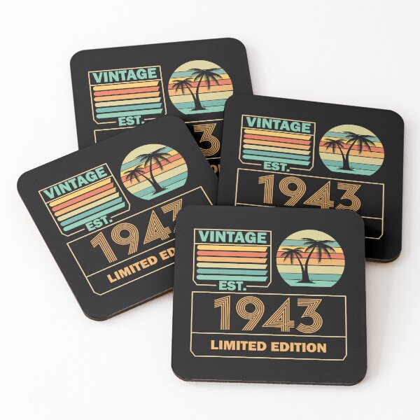 Item preview, Vintage Aged to perfection est 1943 designed and sold by Rami Khalifah.